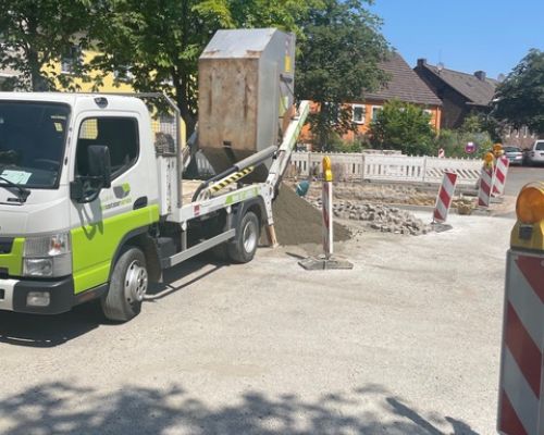 wendig auf Baustellen